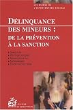Revue Editeur ESF  / Délinquance des mineurs : De la prévention à la sanction