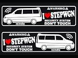 ステップワゴン RF1/2系 リメイクラブセキュリティステッカー ST-RF