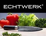 Produkt-Bild: Echtwerk EW-DM-0330 Damastmesser K&uuml;chenmesser Fleischmesser 18 cm Klinge