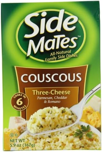 Side Mates Couscous, Three-Cheese, 5.9 Ounce (Pack of 8)