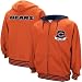 Mitchell & Ness Chicago Bears Orange Huddle Up Throwback Full Zip Hoody Sweatshirt