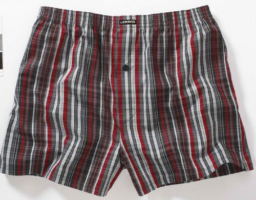 2 Lerros Boxer Shorts rot / grau / weiß Reviews
