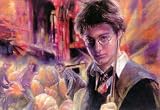 Harry Potter (Holding Wand) Movie Poster Print - 11" X 17"