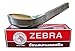 Zebra Thai Chinese Asian Stainless Steel Rice Soup Spoons (12 Pack), Silver
