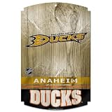 NHL Anaheim Ducks Wood Sign