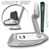 Miami Hurricanes NCAA Team Logo'd Odyssey White Hot Putter by Callaway Golf