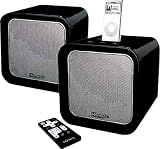 iHome IH82B IHOME BLACK DUAL STEREO SPK REMOTE DOCK