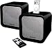 iHome IH82B IHOME BLACK DUAL STEREO SPK REMOTE DOCK