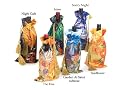 Pack of 12 Works of Van Gogh Art Wine Bottle Gift Bags