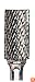 SAIT 45000 Tungsten Carbide Die Grinder Bur SA1 Double Cut/Alternate Cut 1/4