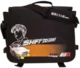 Initial D Shift to Drift Black Messenger Bag