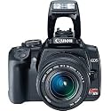 Canon Digital Rebel XTi 10.1MP Digital SLR Camera with EF-S 18-55mm f/3.5-5.6 Lens (Black)