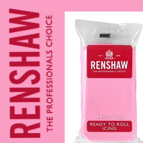 Renshaws Regalice Pink Icing 250g Edible Sugarpaste