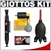 Giottos Rocket-Air Blower Professional AA1900 Large + Lenspen Lens Pen Cleaning System + Accessory Kit for Canon, Nikon, Olympus, Pentax and Sony Digital SLR Cameras