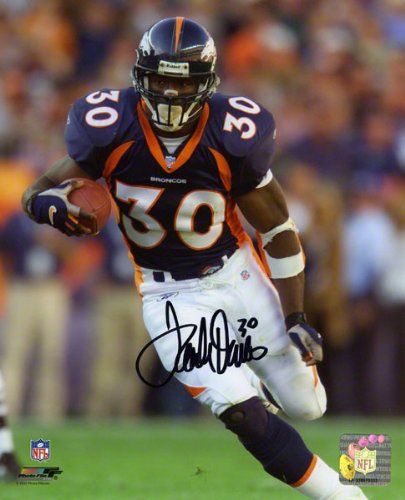 Mounted Memories Denver Broncos Terrell Davis Autographed 8x10 Photo