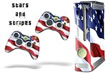 New Xbox 360 Console Protective Skin - Stars N Stripes
