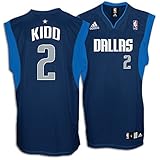 Jason Kidd Jersey: adidas Navy Replica #2 Dallas Mavericks Jersey