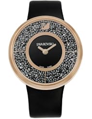 Swarovski Crystalline Watch - black, rose gold