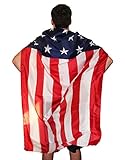 Americapes Patriotic American Flag Cape