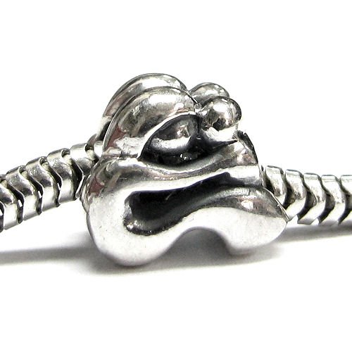 Queenberry (Free S/H) Mother's Day Gift Sterling Silver Mother Mom Baby Child Forever Love Bead for Pandora Troll European Charm Bracelets