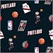 NBA Fleece Portland Trailblazers Tossed