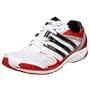 adidas Men's adizero Mana Running Shoe,White/Black/Silver,11 M