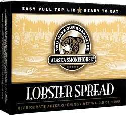 Alaska Smokehouse Lobster Spread Totem Design, 3.5 Ounce Boxes (Pack of 6)