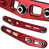 1988 - 1995 Honda Civic / CRX 1990 - 2001 Acura Integra High Performance Red Rear Lower Control Arm