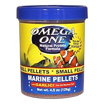 Omega One Garlic Marine Small Sinking Pellets, 4.5 oz.
