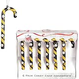 Team Beans Pittsburgh Steelers Candy Cane Ornament Box Set