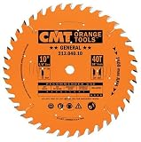 CMT 213.040.10 10 x 40 Tooth ATB, .130 Kerf, 5/8 Bore General Table Saw Blade