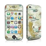 California Surf Design Protective Skin Decal Sticker for Apple iPhone 4 / 4S 16GB 32GB 64GB