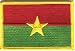 Burkina Faso - Country Rectangular Patch