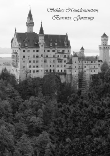edition cumulus Schloss Neuschwanstein, Bavaria, Germany - Notebook: Notizbuch, DIN A4, liniert