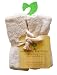 Naturally for Baby Organic 4 Pack Woven Terry Washcloth Set