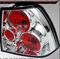VW Jetta Tail Lights Euro Lights Clear - TYC11566300 1999 2000 2001 2002 2003 2004 2005 99 00 01 02 03 04 05