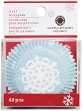 Martha Stewart Winter Wonderland Mini Cupcake Wrappers 48/Pkg; 3 Items/Order
