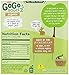 GoGo squeeZ Organic Applesauce, Apple Peach, 3.2 Ounce (48 Pouches), Gluten Free, Vegan Friendly, Unsweetened Applesauce, Recloseable, BPA Free Pouches