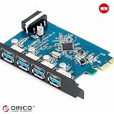 USB3.0 PCI Express Card - Orico PVU3-4P: 4 Ports Usb3.0 for Desktop