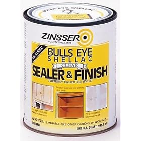 Rust-Oleum Zinsser 304H 1-Quart Bulls Eye Clear Shellac Spray