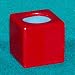 Billiard Pool Cue Chalk Holder - Red