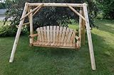Moon Valley Cedar Works Unfinished Lawn Swing, 5-Feet