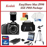 Buy Kodak EasyShare Max Z990 12.0 MP Digital Camera with 30x Optical Zoom and 3.0-Inch... by Kodak