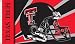 Texas Tech Red Raiders 3 Ft. X 5 Ft. Flag W/Grommetts - Helmet Design - NCAA