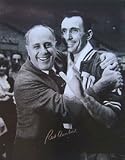 Red Auerbach Autographed Boston Celtics Black and White 16 x 20 Photograph (Unframed)