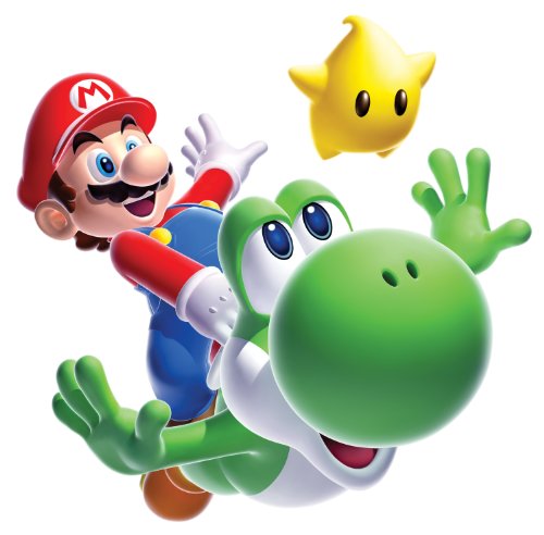 Roommates 883Slm Mario Yoshi Peel & Stick Giant Wall Decal