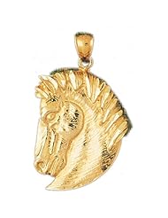 CleverEves 14K Gold Pendant Horse Head 7.8 - Gram(s)