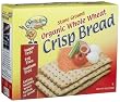 Shibolim Whole Wheat Stone Ground Organic Crisp Bread, 8-Ounce Boxes(Pack of 6)