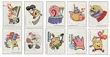 SpongeBob SquarePants Temporary Tattoo Set - Set of 10 Vending Machine Tattoos