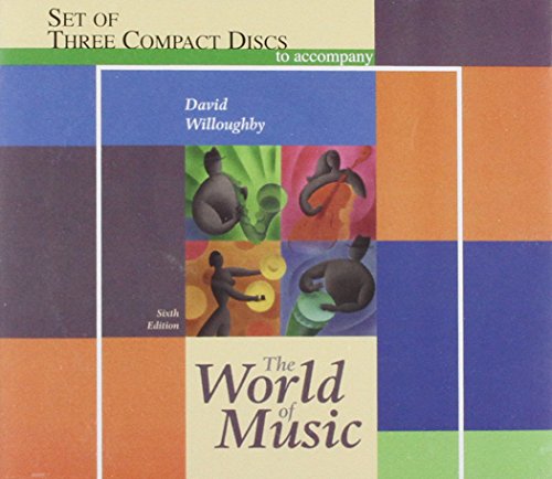 Three CD set for use with The World of Music